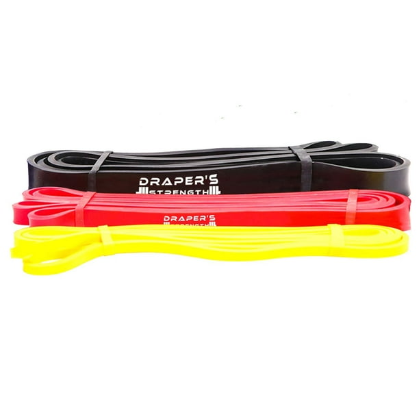 Draper's Strength Heavy Duty Pull Up Assist and Powerlifting Stretch Bands Band Draper's Strength Heavy Duty Pull Up Assist and Powerlifting Stretch Bands Band